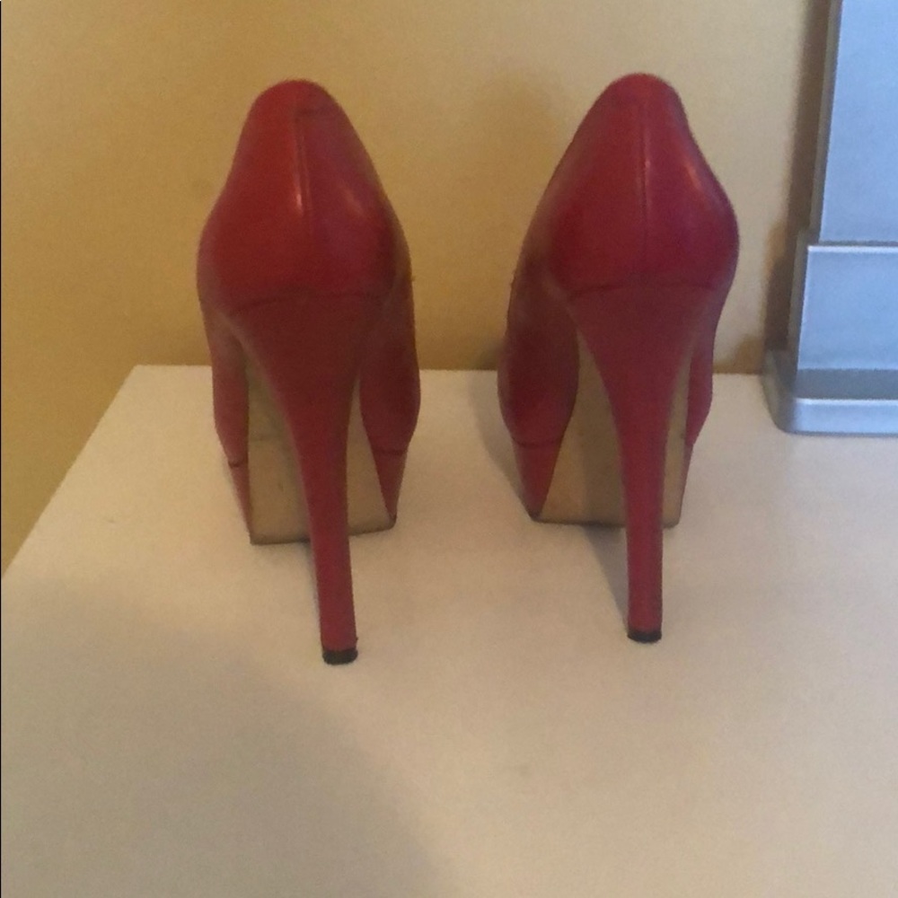 Red Platform Heels - image 3